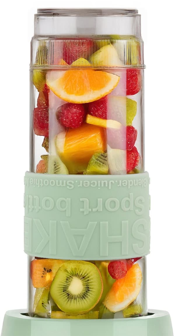 Minimixer - SWEISS - MOOV7 - 300 W - 570 ml - 2 flaskor - Grön