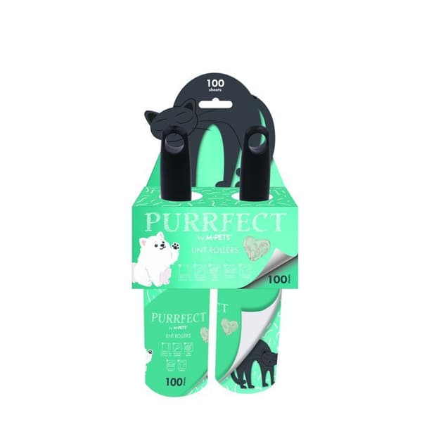 Luddrullar - M PETS - PURRFECT - 60 ark - 23,7 x 5,75 cm - Grön