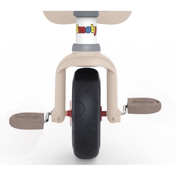 SMOBY Be Fun utvecklande trehjuling för barn - Metallstruktur - Rosa