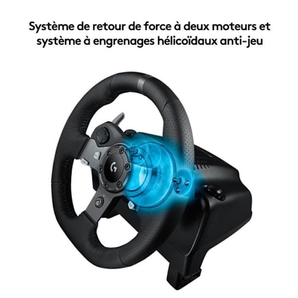 LOGITECH G920 Racing Force racinghjul - Xbox One och PC