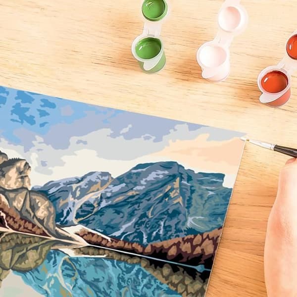 Ravensburger  CreArt storformat 30x40 cm  Sjöutsikt  12 åringar  23612