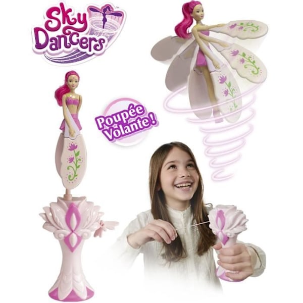 Skydansare - LANSAY - Fuchsia Fantasy - Flygande docka - Från 6 år