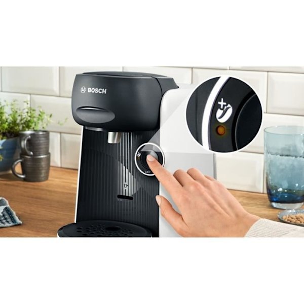 Multidrink kaffemaskin - BOSCH - TASSIMO - T16 Finesse vit - 1400 W