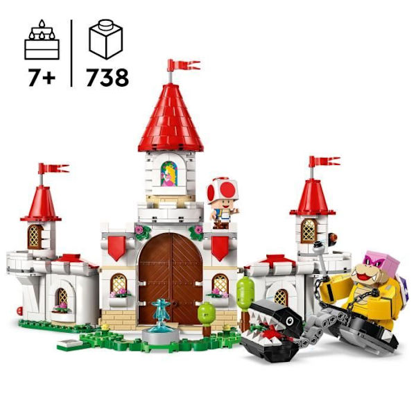 LEGO Super Mario 71435 Fight Against Roy at Peach's Castle - Nintendo Character Set