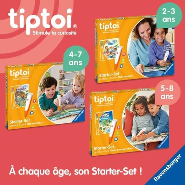 Ravensburger-tiptoi Starter Mon Monde-4005556001743-Från 2 år