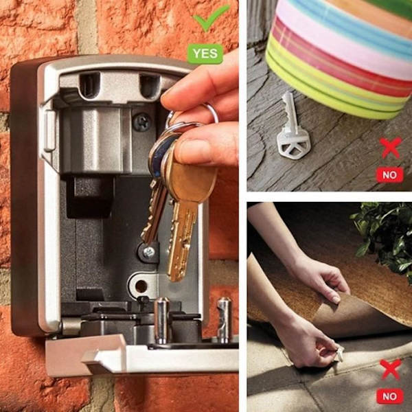 MASTER LOCK Säker Bluetooth-nyckellåda - L-storlek - Ansluten nyckellåda