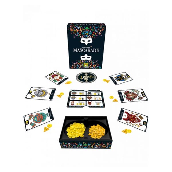 Strategispel - ASMODEE - Masquerade V2 - Barn - Blå - Från 7 år