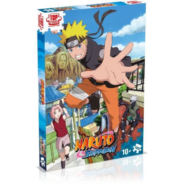 Puzzle Naruto Shippuden återvänder till Konoha 1000 stycken - vinnande drag