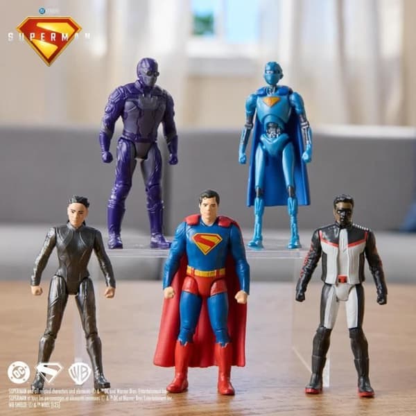 Multipack 8 cm figurer - från 4 år - Superman filmen