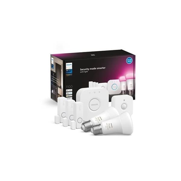 Smarta lampor - PHILIPS HUE - E27 - Startpaket - 2 lampor - Kontaktdetektorer