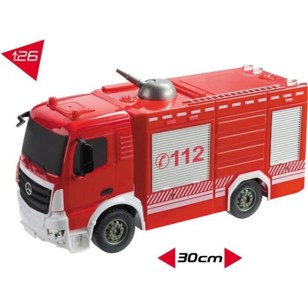 MONDO - Fjärrstyrd brandbil - Skala 1:26 - Blandad - Pojke - Från 3 år
