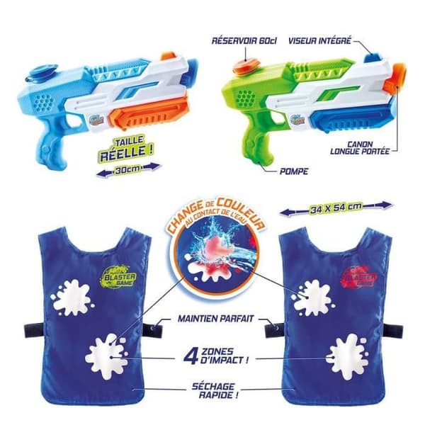 CANAL LEKSAKER - Vattenspel - Kit 2 spelare
