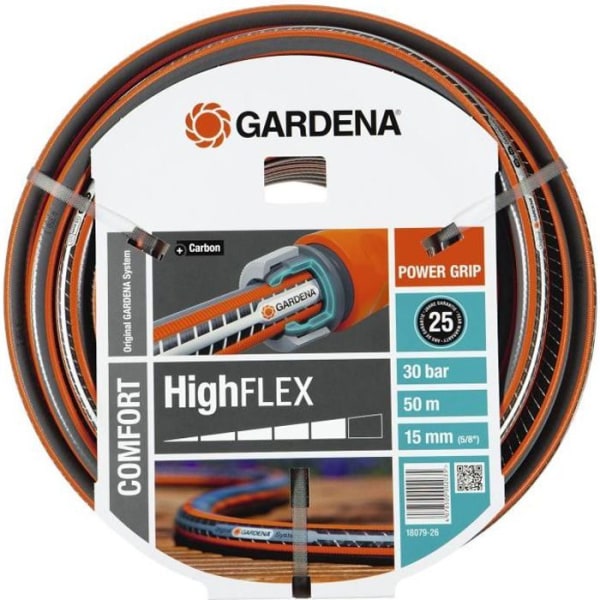 GARDENA HighFlex trädgårdsslang 50m Ø15 mm