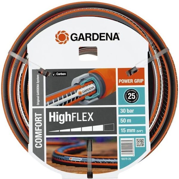 GARDENA HighFlex trädgårdsslang 50m Ø15 mm