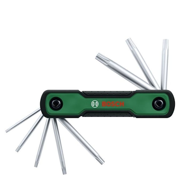 BOSCH 8-i-1 vikbar Torx-nyckelsats
