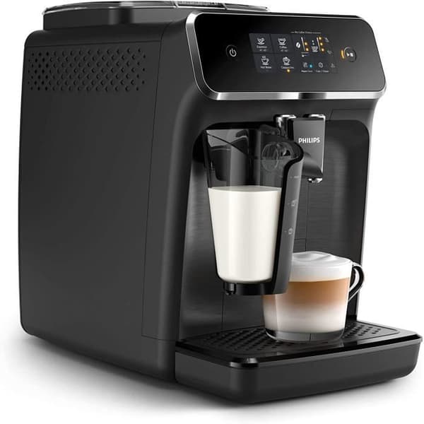 Machine Expresso Automatic Crusher - Philips - Series 2200 - EP2230/10 - Mat Black - Pekskärm - 3 drycker
