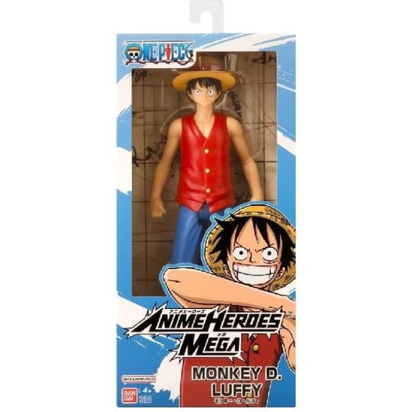 One Piece Figur - BANDAI - Anime Heroes Mega - 38331 - Luffy - 30 cm