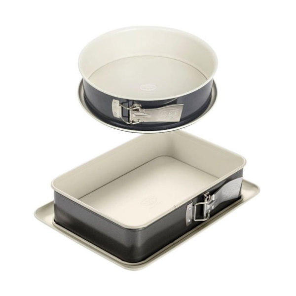 DR oetker Back Trend springform och rektangulär springform - 28 cm och 28 x 18 cm