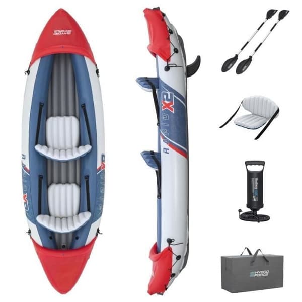 Hydro-Force Rapid X2 Uppblåsbar Kajak för 2 Personer 321 cm