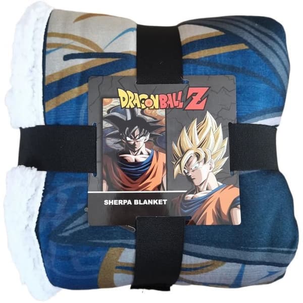 Pläd - DRAGON BALL Z - Son Goku - 130 x 180 cm