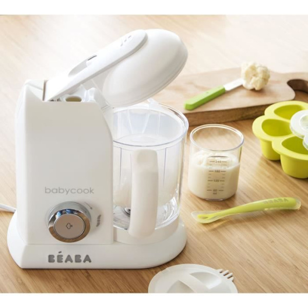 BEABA Robot Baby Babycook Solo Vit & Silver