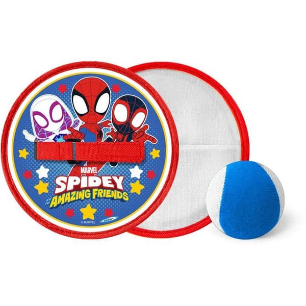 Bollfångarspel - MARVEL - Spidey - 2 kardborreband
