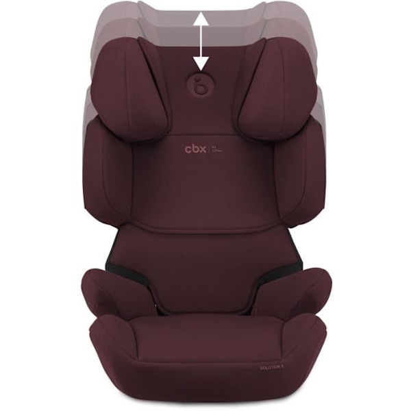 CYBEX Solution X i-Fix bilbarnstol - Från 3 till 12 år - Rumba Red