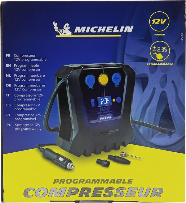MICHELIN Programmerbar kompressor 12V 7 bar