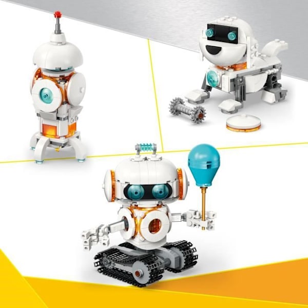 LEGO Creator 31164 3-i-1 rymdrobot - Byggsats för 8-åriga pojkar