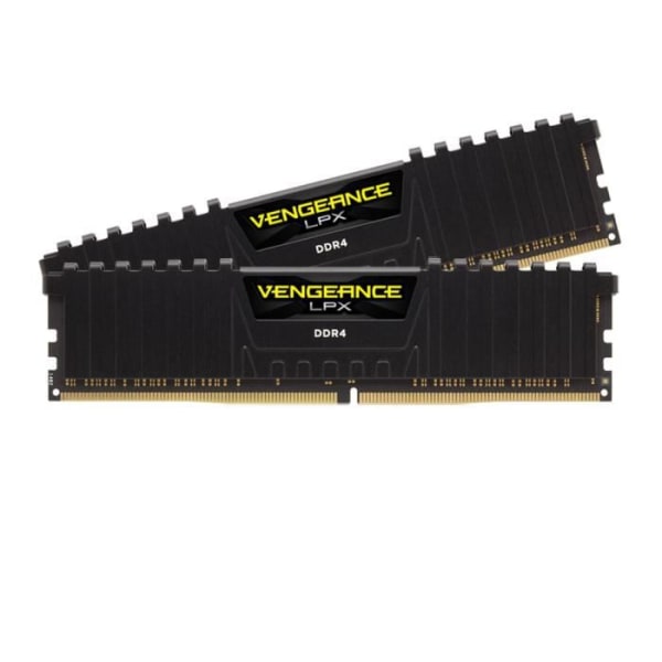 CORSAIR DDR4 PC-minne - VENGEANCE LPX Low Profile 64GB (2x32) - 3600Mhz - CAS 18 - Dual Channel Kit (CMK64GX4M2D3600C18)