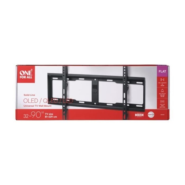 EN FÖR ALL WM4611 Väggfäste för 32 till 84 cm skärmar
