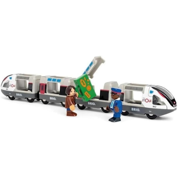 Brio Train TGV INOUI SNCF - träbana