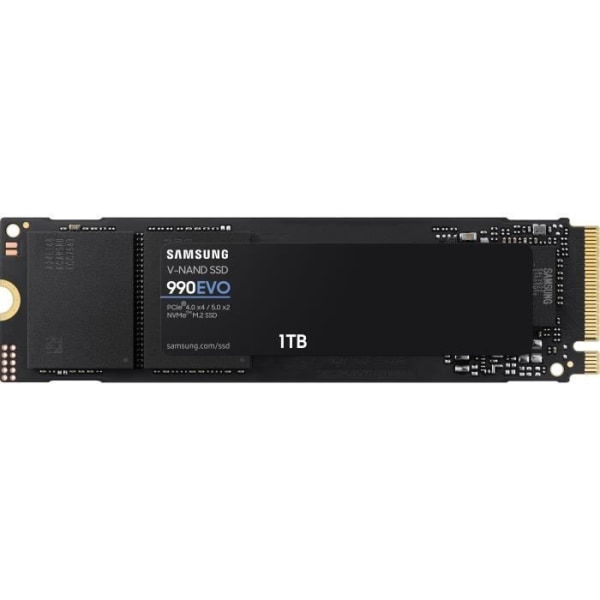 SAMSUNG - 990 EVO - Intern SSD - 1 TB - PCIe 4.0 x4