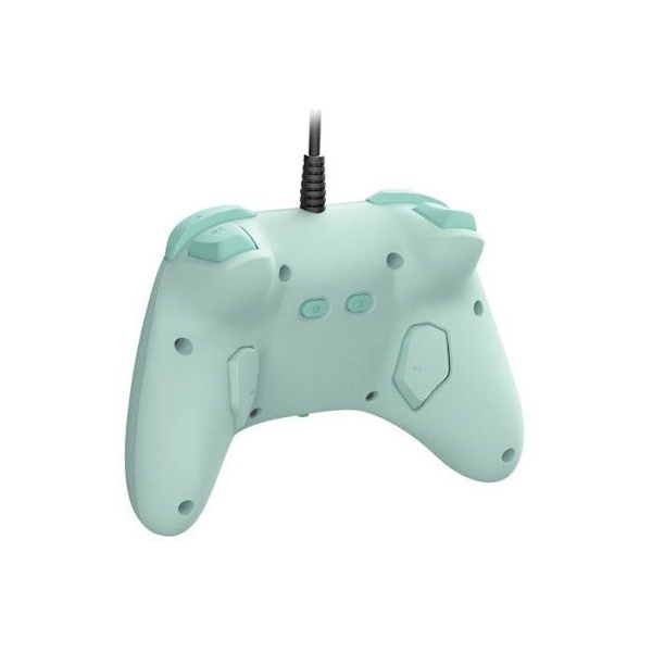 Gamepad - Nintendo Switch och Switch 2 - Trådbunden - Grön - Horipad Turbo - Programmerbara bakåtknappar - Hori
