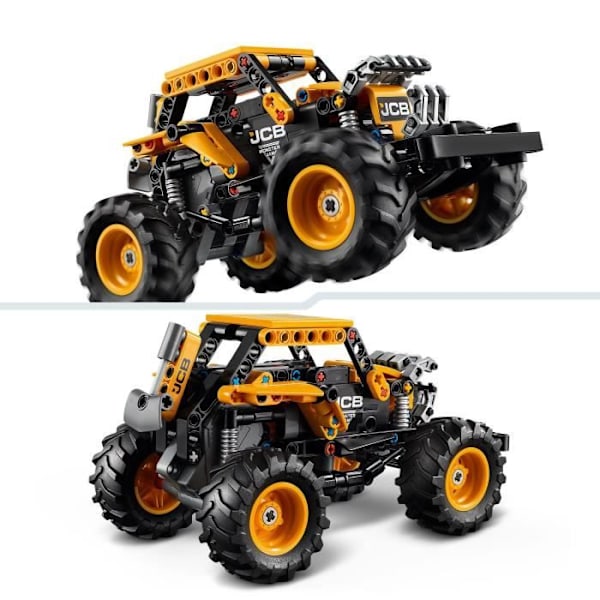 LEGO Technic 42199 Monster Jam DIGAtron Pull Back Truck Model Kit för pojkar