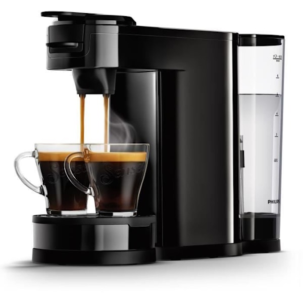 Kapselkaffemaskin - PHILIPS - SENSEO SWITCH HD6592/65 - Intensiv svart