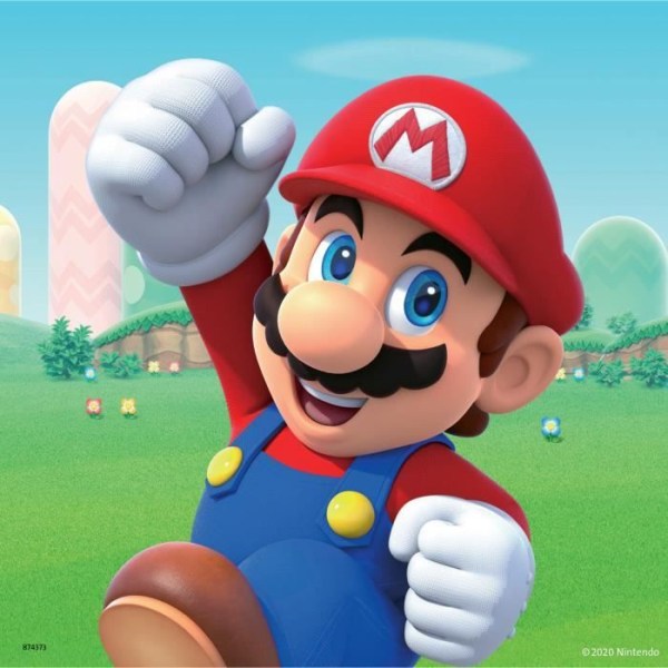 Ravensburger-SUPER MARIO-pussel 3x49 bitar - Super Mario-4005556051861-5 år och uppåt