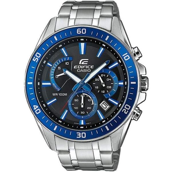 CASIO Herrbyggnad EFR-552D-1A2VUEF kvartsklocka