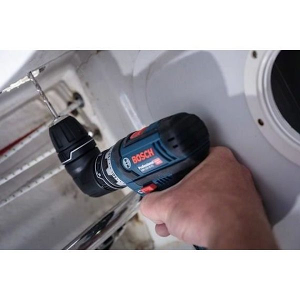 Borrskruvmejsel BOSCH PROFESSIONAL Flexiclic GSR 12V-15 FC + 2 batterier 2,0Ah + GAL 1230 CC
