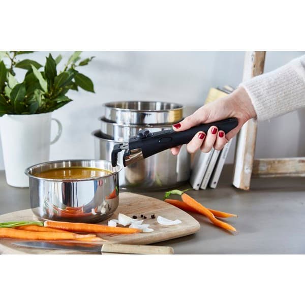 4 kastruller - BAUMALU - COMETE - Alla värmekällor inklusive induktion - 14 till 20 cm
