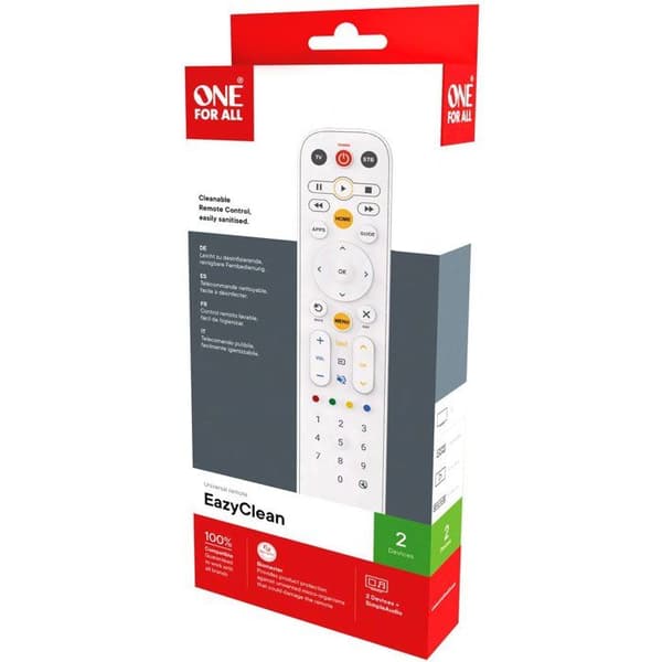 Universell fjärrkontroll - EazyClean - 2-i-1