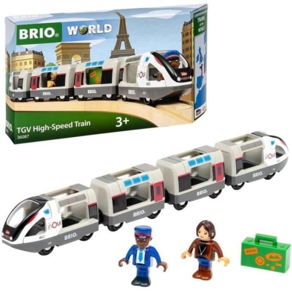 Brio Train TGV INOUI SNCF - träbana