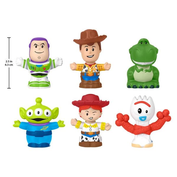 ASSORTERANDE 6 TOY STORY-FIGURERNA