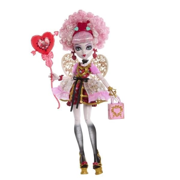 Monster High - Cupid Asteria Monstruös Födelsedagsdocka - Docka - Monster High - JBG77