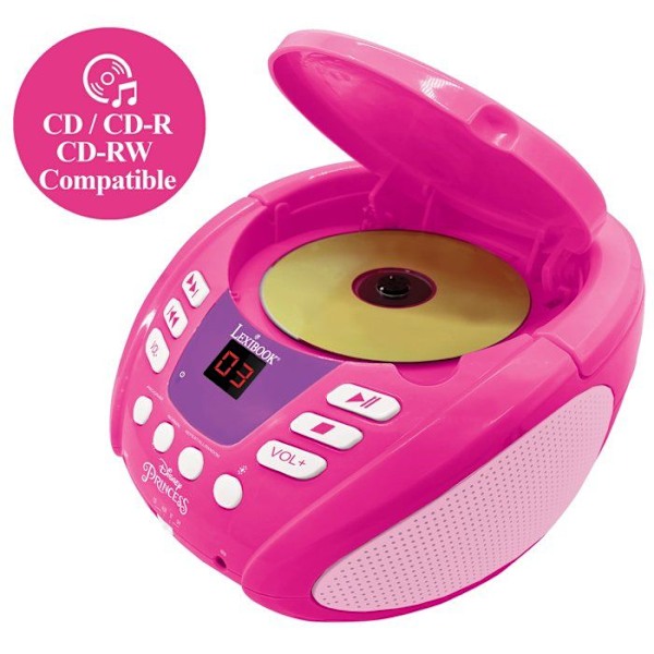 DISNEY PRINCESS - Bluetooth CD -spelare - Ljuseffekter