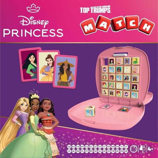 Match - Brädspel - VINNANDE TRÄCKSPEL - Disney Prinsessor 2025