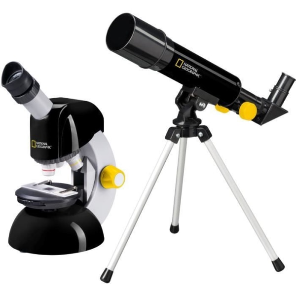 Barnteleskop + mikroskopsats - National Geographic