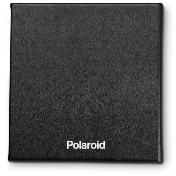 POLAROID - Fotoalbum 40 bilder - Skyddar dina foton - Lätt att förvara - Kompakt - Svart