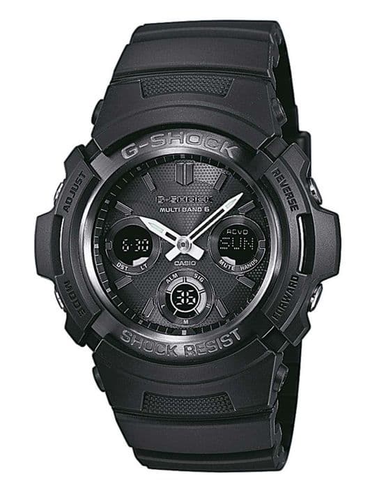 Casio G-Shock klassisk svart klocka för män