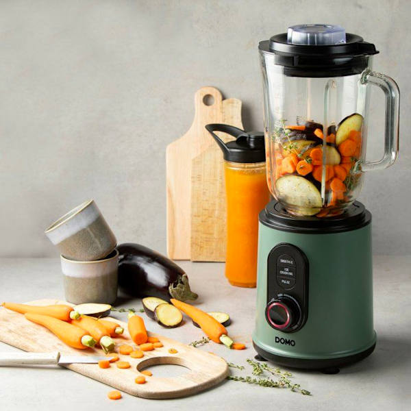 2-i-1-mixer - DOMO - DO734BL - 800 W - Grön